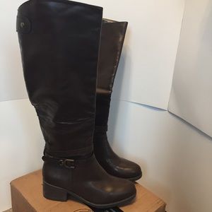 Women’s Rampage Brown Tall Riding Boots 6.5 M new